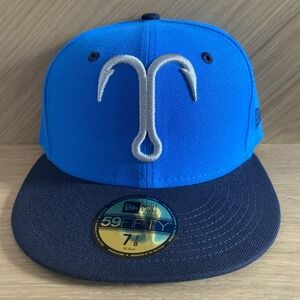 Men's-New Era  Blue Tampa Tarpons Authentic Collection 59FIFTY 7 1/8 Fitted Hat